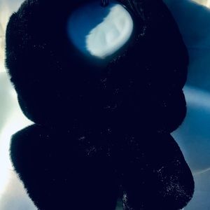 Black Neck Wrap, scarf stole, soft, elegant